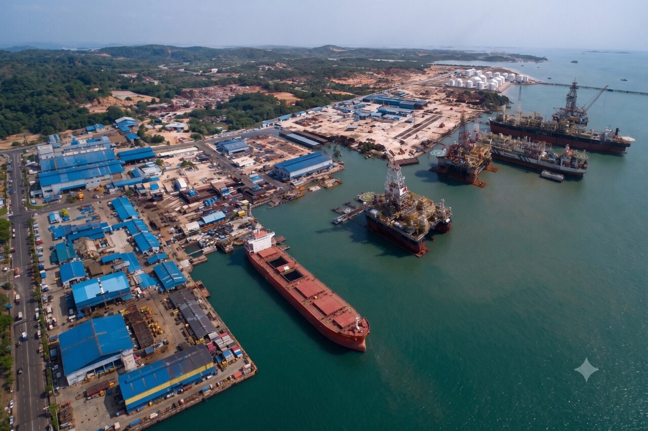 KIC shipyard aerial view